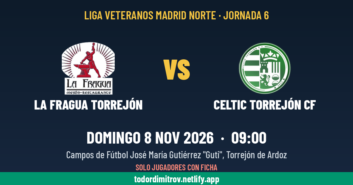 La Fragua Torrejón vs Celtic Torrejón CF